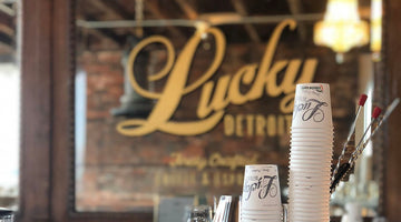 Tap to Pay at Lucky Detroit Royal Oak MI Coffee Shop